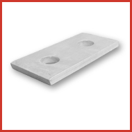 2 Hole Flat Plate Bracket