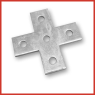 Crossed Flat Plate Bracket