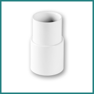 PVC Conduit Coupler White