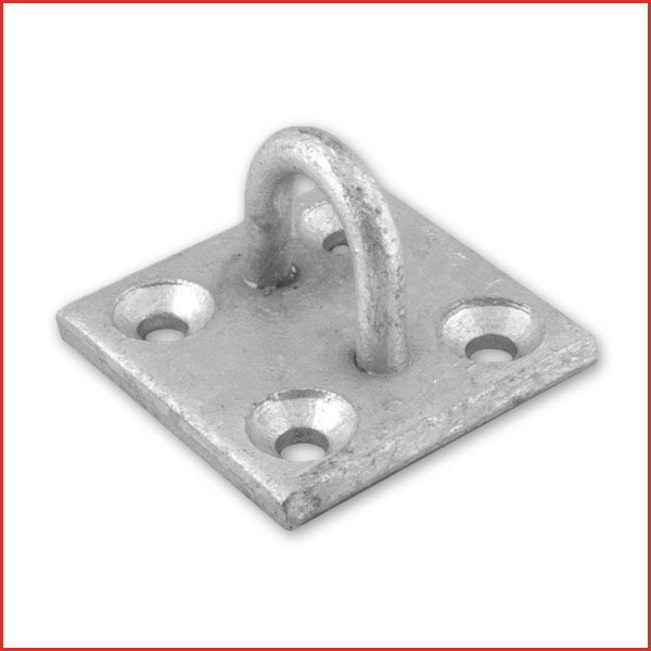 Staple on Plate